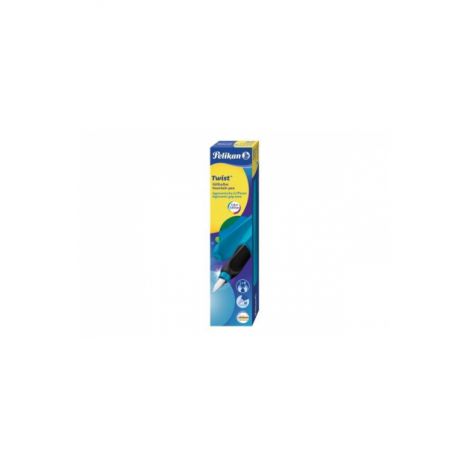 Pióro wieczne Pelikan Twist Czarno-niebieskie - 4